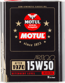 Motul 15W50 Classic 2100 Oil - 10x2L - 104512
