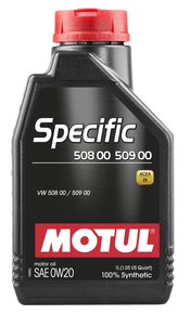 Motul 1L OEM Synthetic Engine Oil SPECIFIC 508 00 509 00 - 0W20 - 107385