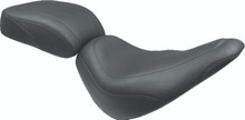 Mustang 18-23 Harley Fat Boy Standard Touring Passenger Seat - Black - 75833