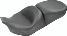 Mustang 08-21 Harley Electra Glide Std, Rd Glide, Rd King, Street Glide Touring 1PC Seat - Black - 76033