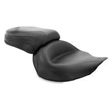Mustang 06-15 Yamaha Roadliner & Stratoliner Wide Touring Passenger Seat - Black - 76125