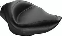 Mustang 04-21 Harley Sportster 3.3 GAL Wide Touring Solo Seat - Black - 76148