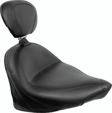 Mustang 07-15 Honda VT750C2 Spirit,10-20 Phantom Wide Touring 2PC Seat - Black - 76161