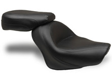 Mustang 07-15 Honda VT750C2 Spirit,10-20 Phantom Wide Touring 2PC Seat - Black - 76161