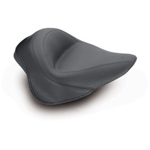 Mustang 11-13 Harley Blackline, 12-17 Slim,Slim S Wide Touring Solo Seat - Black - 76752