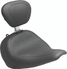 Mustang 11-13 Harley Blackline, 12-17 Slim,Slim S Wide Touring Passenger Seat - Black - 76753