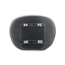 Mustang Harley Low Medallion Sissy Bar Pad (12 inch x 9 inch) - Black - 79059
