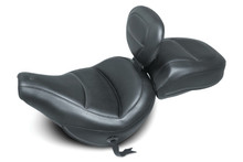Mustang 18-21 Harley Heritage Classic Standard Deluxe Touring Recessed Passenger Seat - Black - 79331