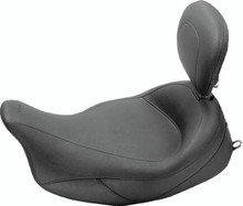 Mustang 08-21 Harley Electra Glide Std,Rd Glide,Rd King,Str Glide Touring Solo Seat - Black - 79446