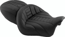 Mustang 15-21 Harley Freewheeler Super Touring Deluxe 1PC Seat - Black - 79598
