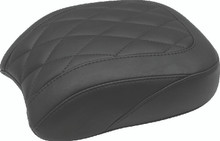 Mustang 18-21 Harley Low Rider, Sport Glide Wide Tripper Passenger Seat Diamond Stitch - Black - 83045