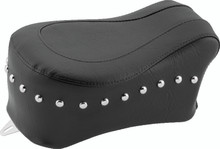 Mustang 65-86 Harley Early FL Touring Tank Bib w/Studs - Black - 93309
