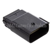 NAMZ 07-23 V-Twin Molex MX-150 16-Position Male Connector - Black (HD 72167-07BK) - NM-33482-1601