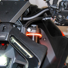 New Rage Cycles 24+ KTM 1390 Super Duke Front Turn Signals - 1390-FB-US