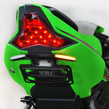 New Rage Cycles 23+ Kawasaki ZX-4R Fender Eliminator Kit Tucked - ZX4-FE-T