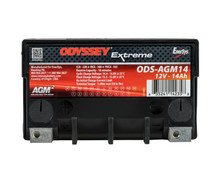 Odyssey Battery Powersport Extreme AGM Battery - ODS-AGM14