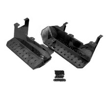 Omix Side Steps Semi-Gloss Black- 76-86 Jeep CJ - 11139.02