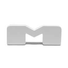 ORACLE Lighting Universal Illuminated LED Letter Badges - Matte Wht Surface Finish - M SEE WARRANTY - 3140-M-001