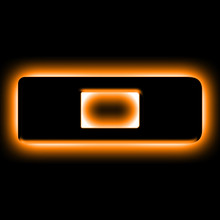 ORACLE Lighting Universal Illuminated LED Letter Badges - Matte Blk Surface Finish - D SEE WARRANTY - 3141-D-005