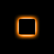 ORACLE Lighting Universal Illuminated LED Letter Badges - Matte Blk Surface Finish - I SEE WARRANTY - 3141-I-005