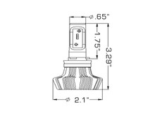 Oracle H16 4000 Lumen LED Headlight Bulbs (Pair) - 6000K SEE WARRANTY - 5237-001