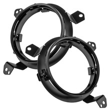 Oracle Jeep Wrangler JL/ Gladiator JT Adjustable 7in. Headlight Brackets (Pair) SEE WARRANTY - 5843-504