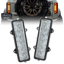 Oracle Lighting 21-23 Ford Bronco Dual Function Reverse LED Flush Taillight - Amber/Wht SEE WARRANTY - 5915-FB-023