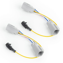 Oracle Euro/UAE Jeep JK Tail Light Amber Turn Signal Lighting Adapter Harness - Pair - 6116-504