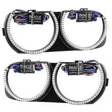Oracle 15-21 Dodge Challenger Pre-Installed Halo Headlight Bezel - w/o Controller SEE WARRANTY - 7739-334