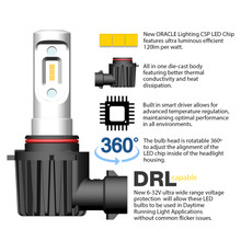 Oracle 9007 - VSeries LED Headlight Bulb Conversion Kit - 6000K SEE WARRANTY - V5241-001