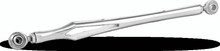 Performance Machine Shift Rod Superlight - Chrome - 0034-0058SPL-CH