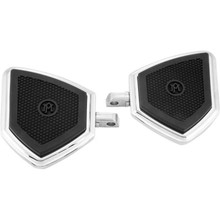 Performance Machine Mini Floorboards Passenger FTZ - Chrome - 0036-1017-CH