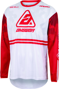 Answer 23 Arkon Trials Jersey Red/White Youth - Small - 447560