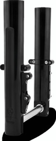 Performance Machine 14-Up FL Lower Leg Assembly - Black Ano - 0208-2096-B