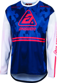 Answer 23 Ark Trials Jersey Blue/White/Red Youth - XL - 447587