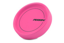 Perrin 02-21 Subaru WRX / 2022 BRZ & GR86 / 04-21 STI / 00-18 Forester XT Oil Fill Cap - Hyper Pink - PSP-ENG-711HP
