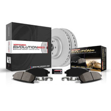 Power Stop 01-05 Chrysler Sebring Front Z17 Evolution Geomet Coated Brake Kit - CRK1678