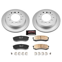 Power Stop 03-09 Lexus GX470 Rear Z17 Evolution Geomet Coated Brake Kit - CRK2405