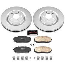 Power Stop 07-15 Ford Edge Front Z17 Evolution Geomet Coated Brake Kit - CRK3057