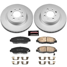 Power Stop 96-05 Honda Civic Front Z17 Evolution Geomet Coated Brake Kit - CRK690