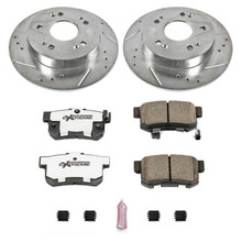 Power Stop 13-15 Acura ILX Rear Z26 Street Warrior Brake Kit - K1243-26