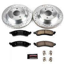 Power Stop 88-95 Chevrolet Corvette Front Z23 Evolution Sport Brake Kit - K1517