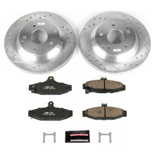 Power Stop 88-96 Chevrolet Corvette Rear Z23 Evolution Sport Brake Kit - K1523