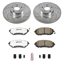 Power Stop 04-06 Subaru Baja Front Z26 Street Warrior Brake Kit - K3038-26