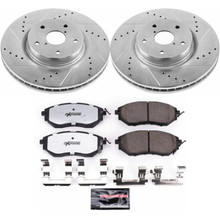Power Stop 06-07 Subaru B9 Tribeca Front Z26 Street Warrior Brake Kit - K4603-26