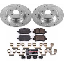 Power Stop 11-18 Volvo S60 Rear Z23 Evolution Sport Brake Kit - K4704
