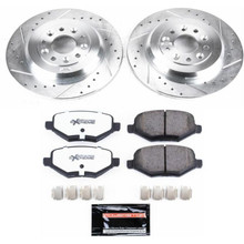 Power Stop 11-15 Ford Edge Rear Z36 Truck & Tow Brake Kit - K4744-36