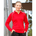 Ladies' cooldry raglan L/S polo