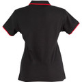 Ladies' Poly/Cotton Contrast Pique S/S Polo