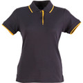 Ladies' Poly/Cotton Contrast Pique S/S Polo